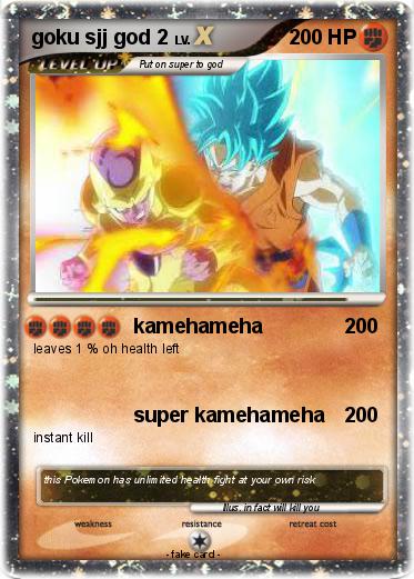 Pokemon goku sjj god 2