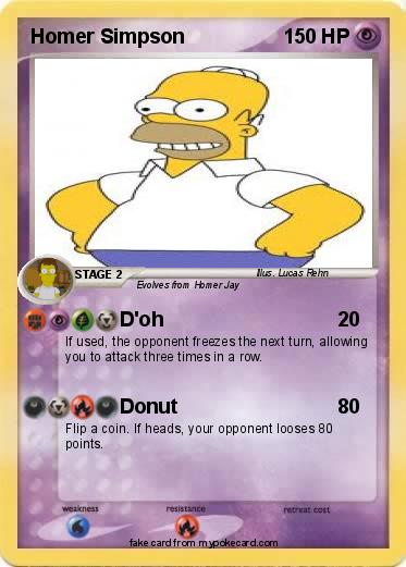 Pokemon Homer Simpson