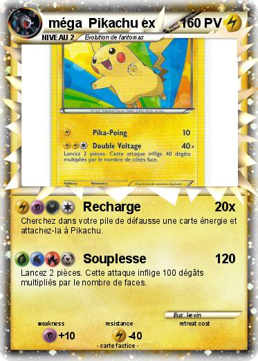 Pokemon méga  Pikachu ex
