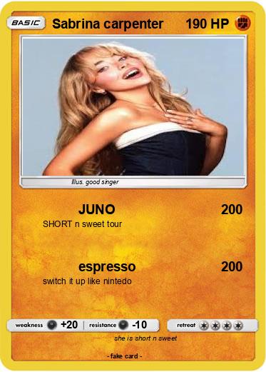 Pokemon Sabrina carpenter