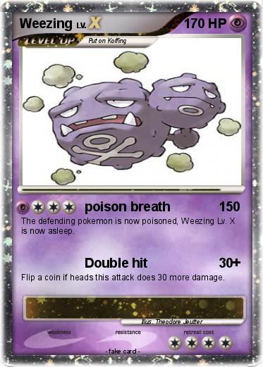 Pokemon Weezing