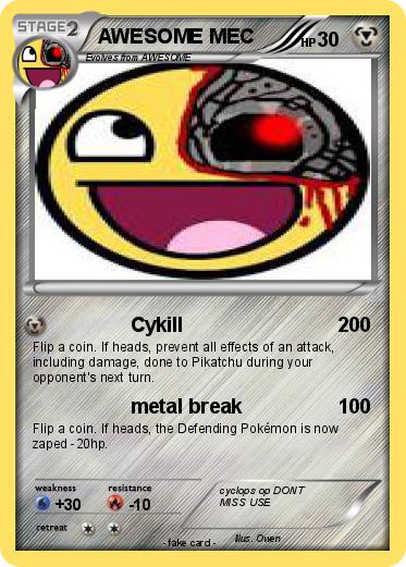 Pokemon AWESOME MEC