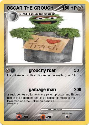 Pokemon OSCAR THE GROUCH