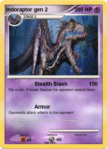 Pokemon Indoraptor gen 2