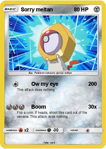 Pokemon Sorry meltan