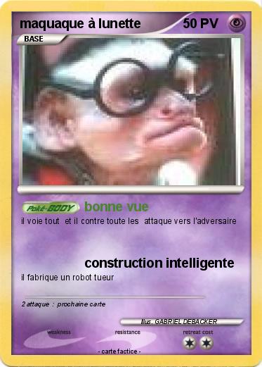 Pokemon maquaque à lunette