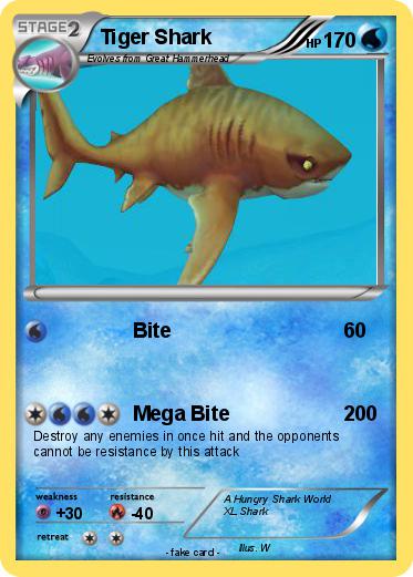 Pokemon Tiger Shark