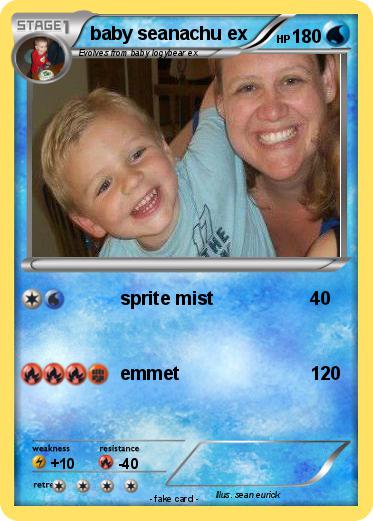 Pokemon baby seanachu ex