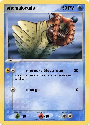 Pokemon anomalocaris