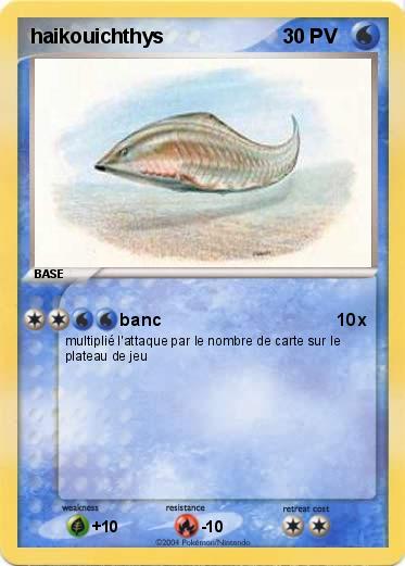 Pokemon haikouichthys
