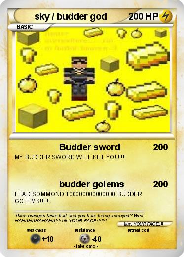Pokemon sky / budder god