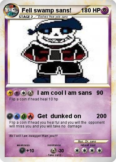 Pokemon Fell swamp sans!