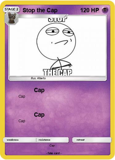Pokemon Stop the Cap