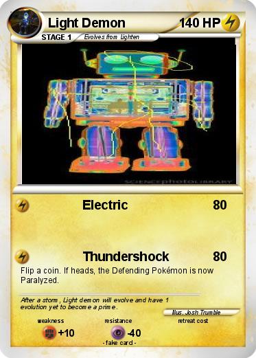 Pokemon Light Demon
