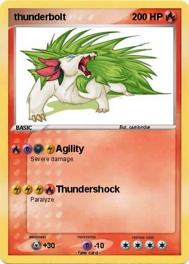 Pokemon thunderbolt