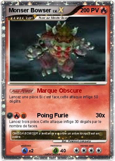 Pokemon Monser Bowser
