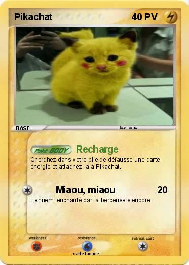 Pokemon Pikachat