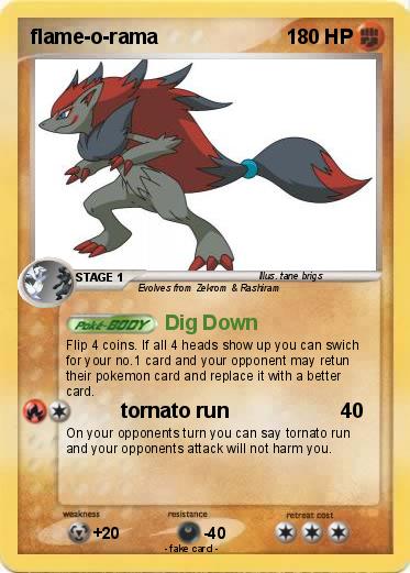 Pokemon flame-o-rama