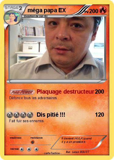 Pokemon méga papa EX