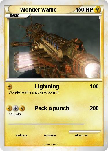 Pokemon Wonder waffle