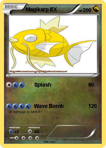 Pokemon Magikarp EX
