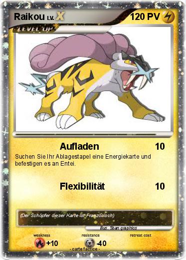 Pokemon Raikou
