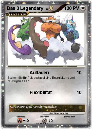 Pokemon Das 3 Legendary