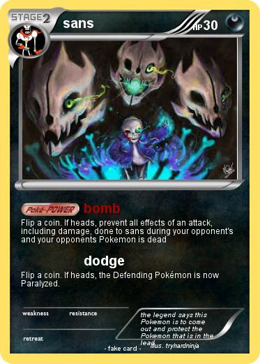 Pokemon sans