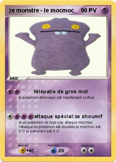 Pokemon ze monstre - le mocmoc