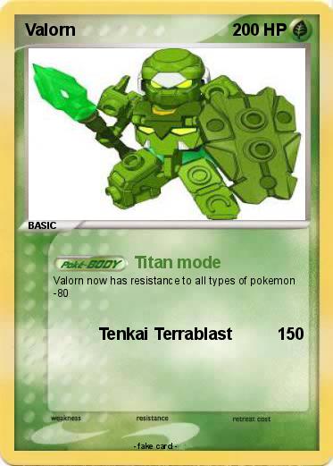 Pokemon Valorn