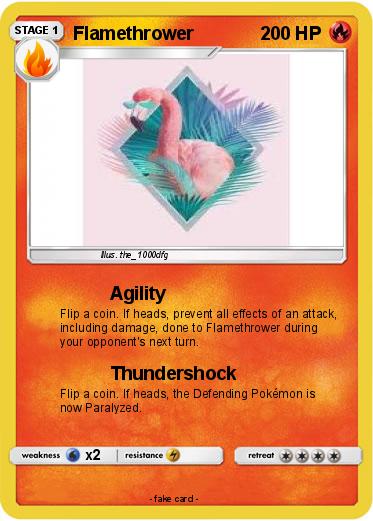 Pokemon Flamethrower
