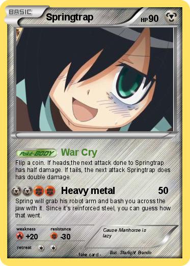 Pokemon Springtrap