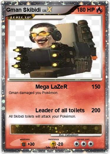 Pokemon Gman Skibidi