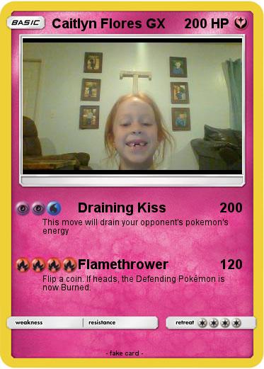 Pokemon Caitlyn Flores GX