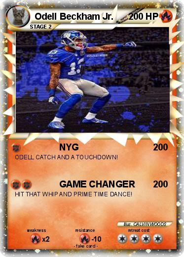Pokemon Odell Beckham Jr.