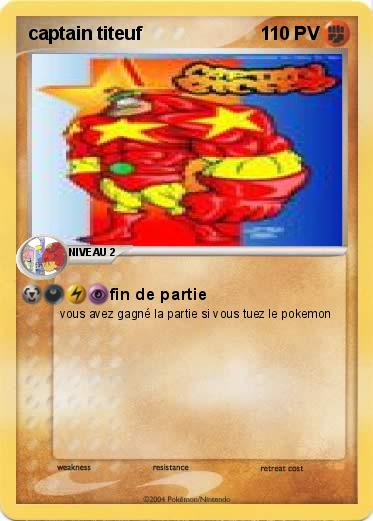 Pokemon captain titeuf
