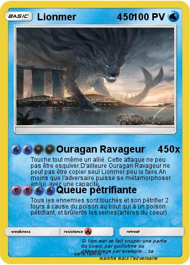 Pokemon Lionmer                450