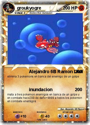 Pokemon groukyogre
