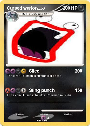 Pokemon Cursed warior