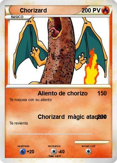 Pokemon Chorizard