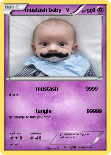 Pokemon mustash baby   V               0