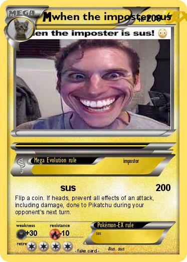 Pokemon when the imposter sus