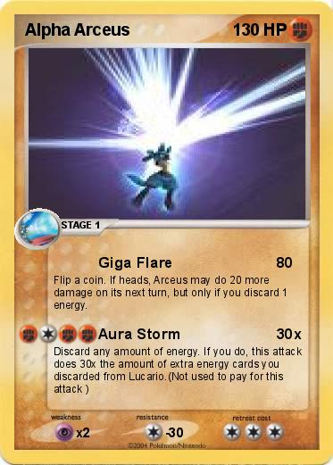 Pokemon Alpha Arceus