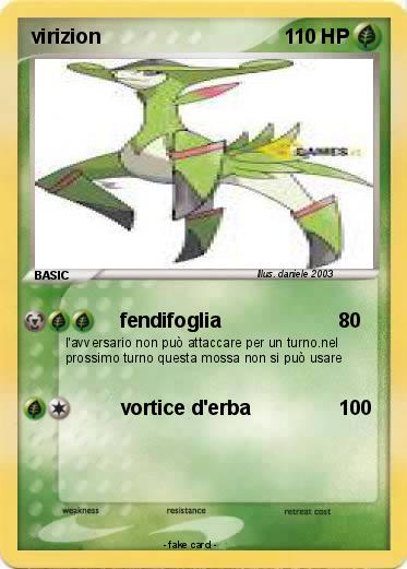 Pokemon virizion