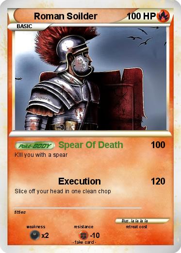 Pokemon Roman Soilder