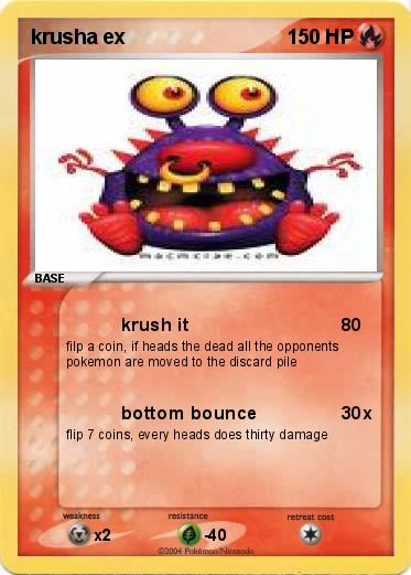 Pokemon krusha ex