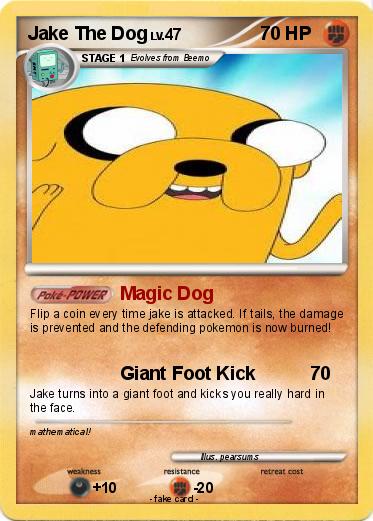 Pokemon Jake The Dog