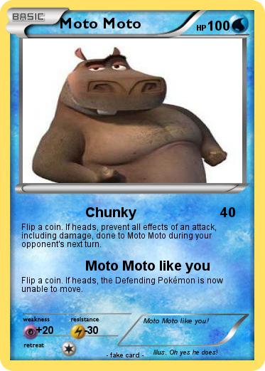 Pokemon Moto Moto