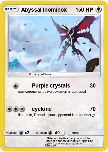 Pokemon Abyssal Inominox