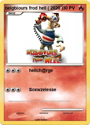 Pokemon neigbiours frod hell ( 2020 )